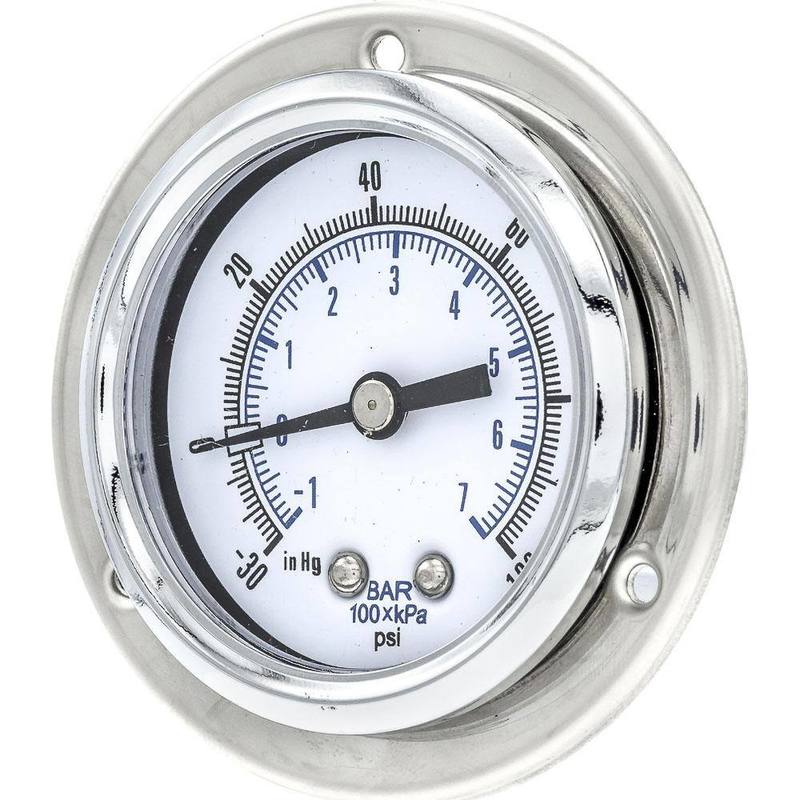 Pressure Gauges, Gauge Type: Utility Gauge , Scale Type: Dual , Accuracy (%): 3-2-3% , Dial Type: Analog , Thread Type: 1/4