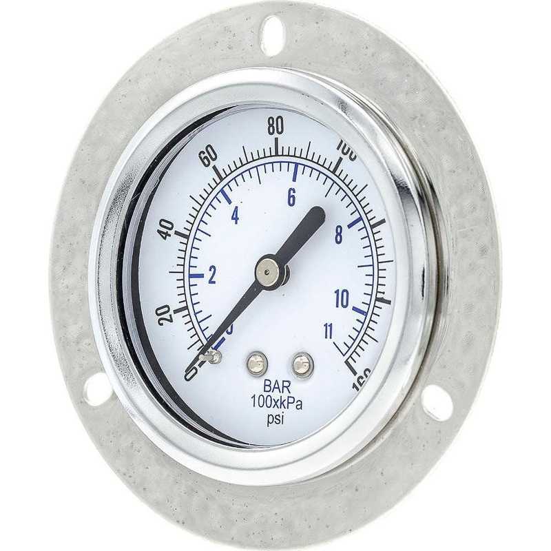 Pressure Gauges, Gauge Type: Utility Gauge , Scale Type: Dual , Accuracy (%): 3-2-3% , Dial Type: Analog , Thread Type: 1/4