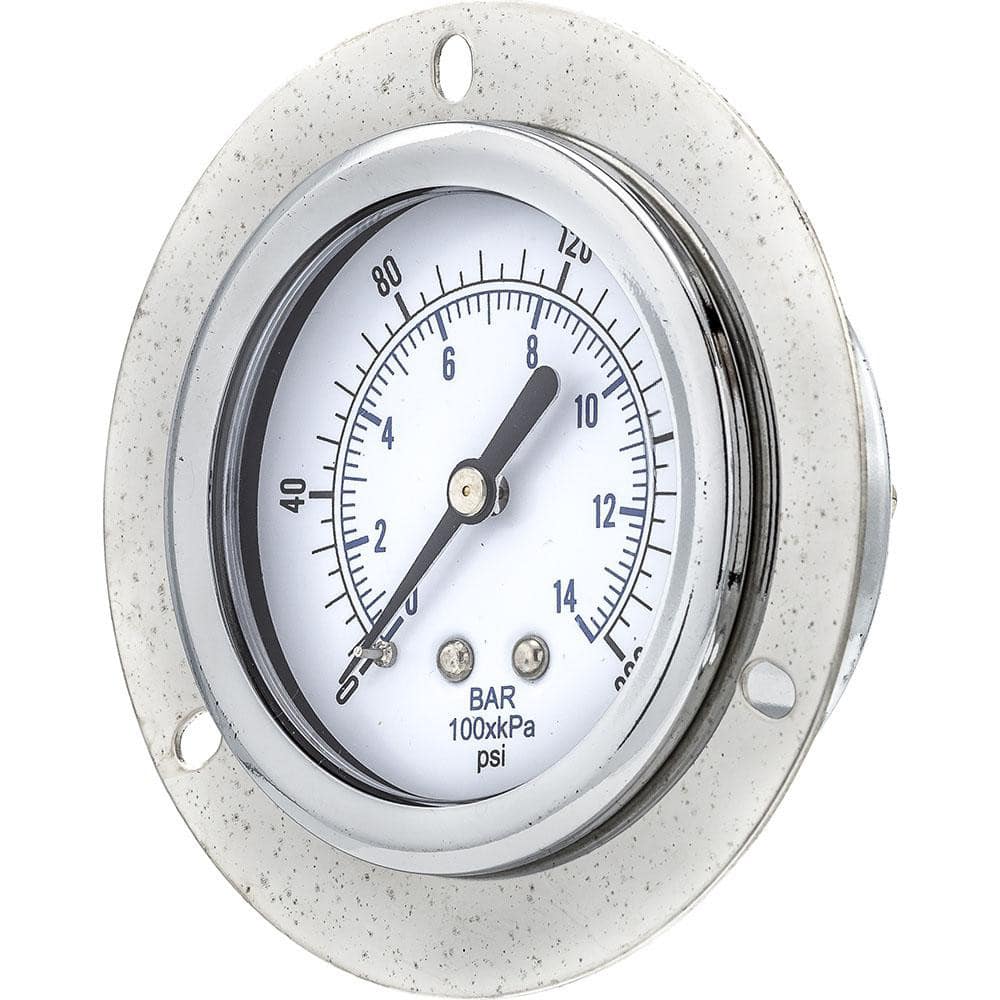 Pressure Gauges, Gauge Type: Utility Gauge , Scale Type: Dual , Accuracy (%): 3-2-3% , Dial Type: Analog , Thread Type: 1/4