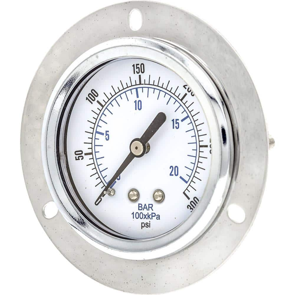 Pressure Gauges, Gauge Type: Utility Gauge , Scale Type: Dual , Accuracy (%): 3-2-3% , Dial Type: Analog , Thread Type: 1/4