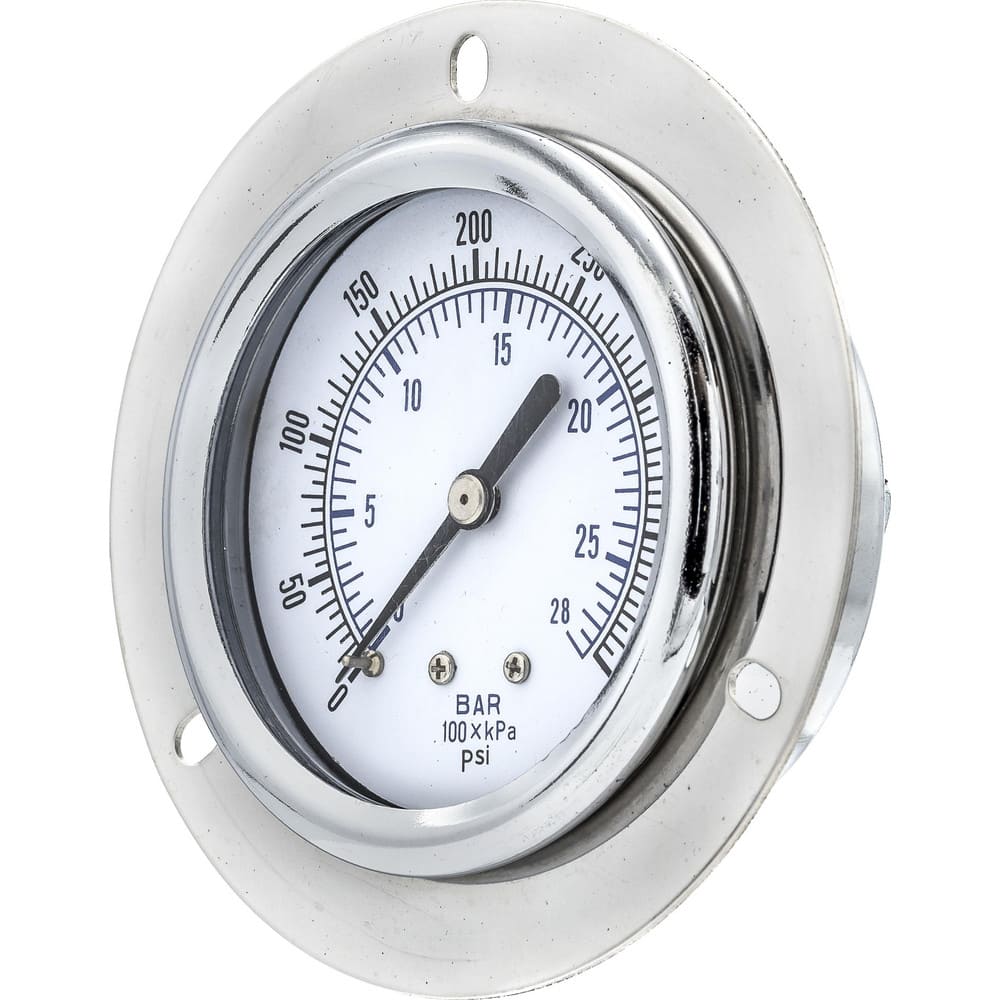 Pressure Gauges, Gauge Type: Utility Gauge , Scale Type: Dual , Accuracy (%): 3-2-3% , Dial Type: Analog , Thread Type: 1/4