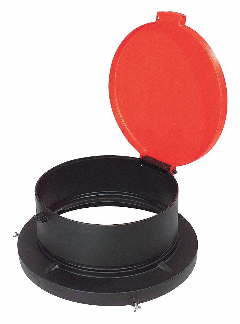 Drum Lid Red Polyethylene 55 gal MPN:DRM965-RD