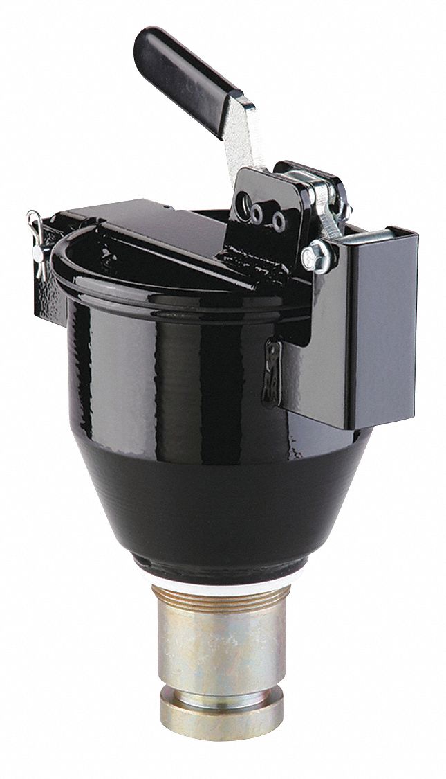 Drum Funnel Black Steel NPT MPN:DRM1032-BK