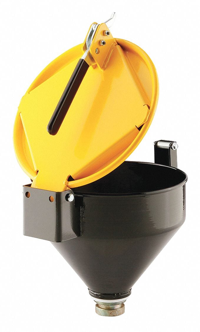 Drum Funnel Yellow Steel NPT MPN:DRM1125-YW-NPT