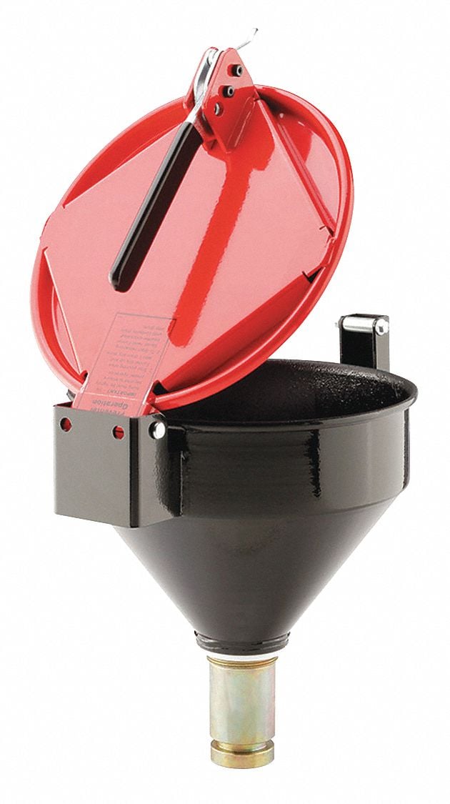 Drum Funnel Red Steel NPT MPN:DRM1128-RD-NPT