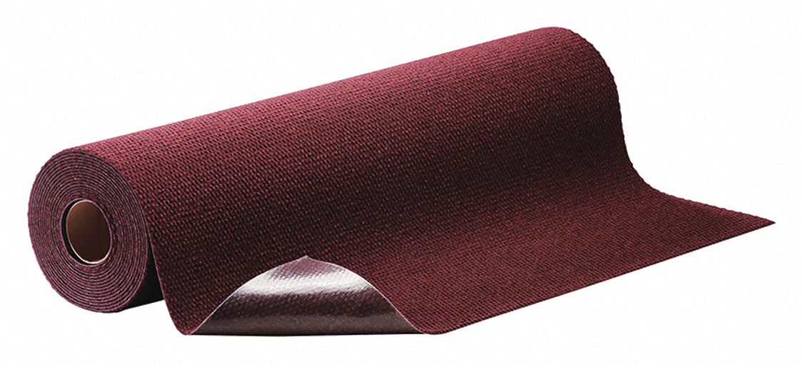 Absorbent Floor Mat Burgundy 25 ft L MPN:GRP913X25-BY