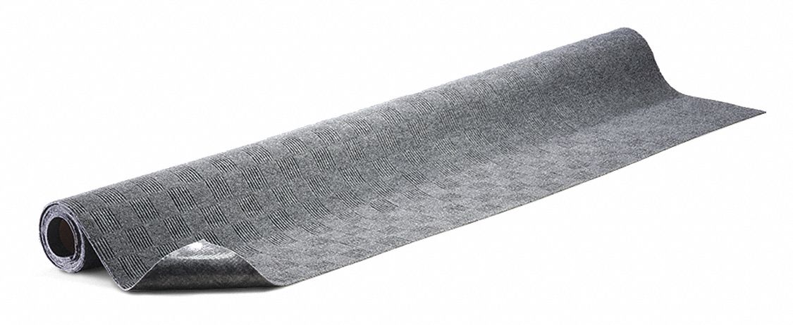 Absorbent Floor Mat Gray 10 ft L MPN:GRP926X10-GY