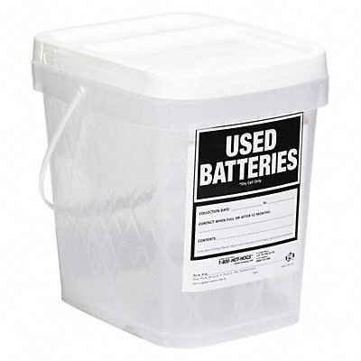 Use Batt Container 9.75 Lx7.75 Wx9.625 H MPN:DRM136