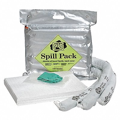 Spill Kit Oil-Based Liquids Silver MPN:KIT471