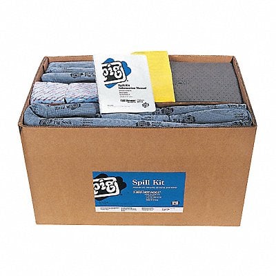 Spill Kit Refill Universal Blue/Gray MPN:KITR203