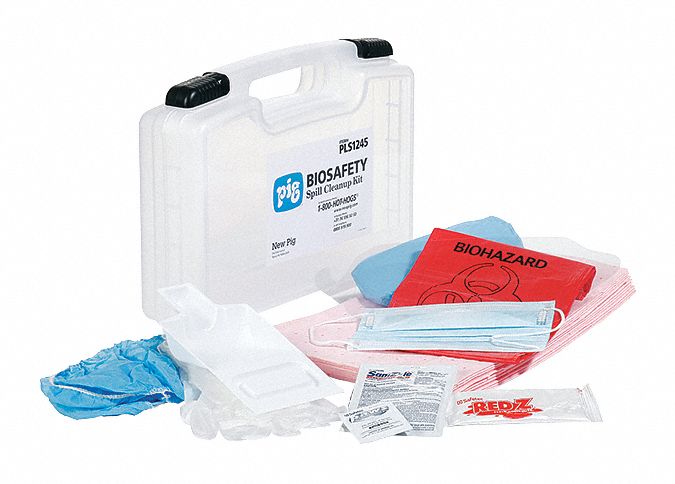 Bio Safety Spill Cleanup Kit 13-1/4 W MPN:pls1245