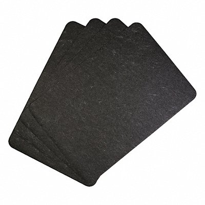 Sink Dryer Mat Black Thickness 1/8 PK4 MPN:GRP7007-BK