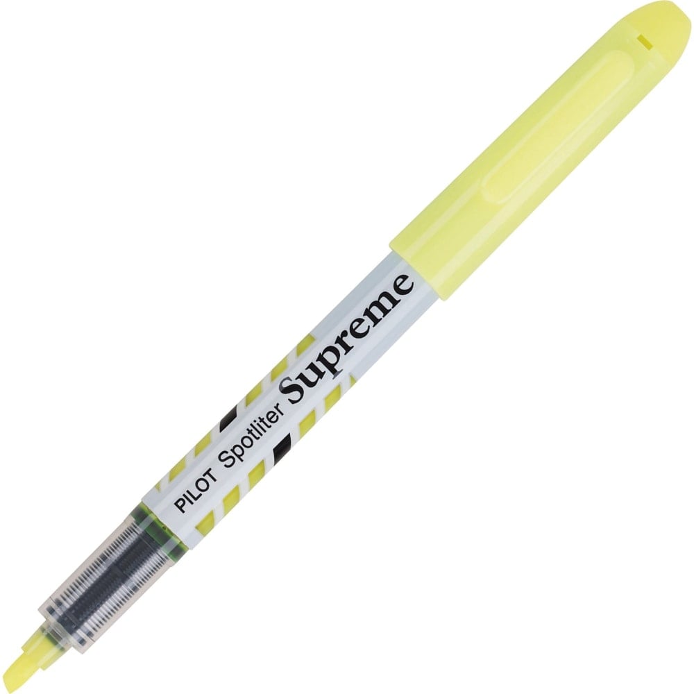 Pilot Spotliter Supreme Highlighter, Chisel Tip, Yellow (Min Order Qty 4) MPN:16008