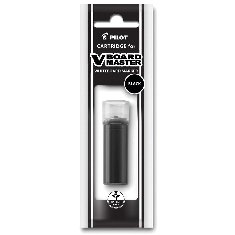 Pilot V-Board Master BeGreen Dry-Erase Marker Refills, Black, Pack Of 12 (Min Order Qty 8) MPN:45922