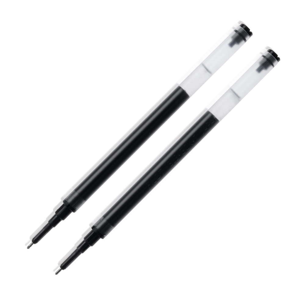 Pilot Rollerball Pen Refills, Fits Dr. Grip Gel, G-2, Needle Point, 0.7 mm, Black, Pack Of 2 (Min Order Qty 42) MPN:77245