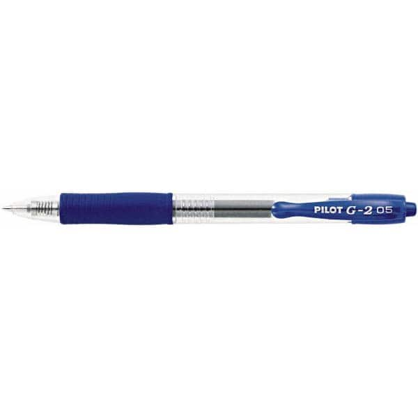 Roller Ball Pen: Conical Tip, Blue Ink MPN:PIL31003