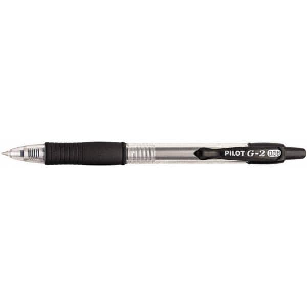 Roller Ball Pen: Conical Tip, Black Ink MPN:PIL31277