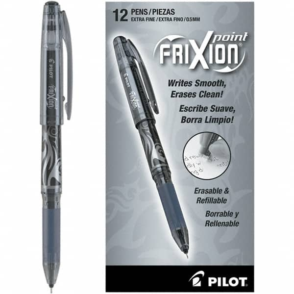 Gel Roller Ball Pen: Precision Tip, Black Ink MPN:PIL31573