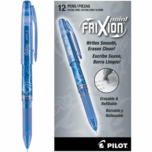 Gel Roller Ball Pen: Precision Tip, Blue Ink MPN:PIL31574