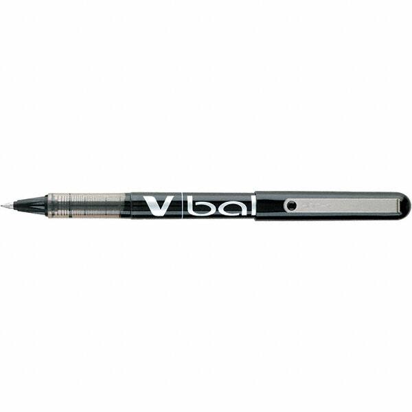 Roller Ball Pen: Conical Tip, Black Ink MPN:PIL35200