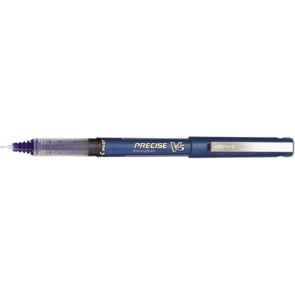 Roller Ball Pen: Precision Tip, Blue Ink MPN:PIL35335