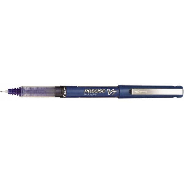 Roller Ball Pen: Precision Tip, Blue Ink MPN:PIL35349