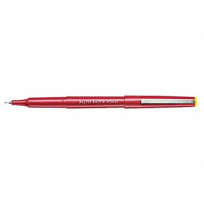 Marker Pen Red Ultra Fine PK12 MPN:PIL11007