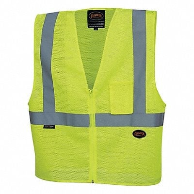 Safety Vest Mesh Hi-Vis Yellow L MPN:V1060360U-L