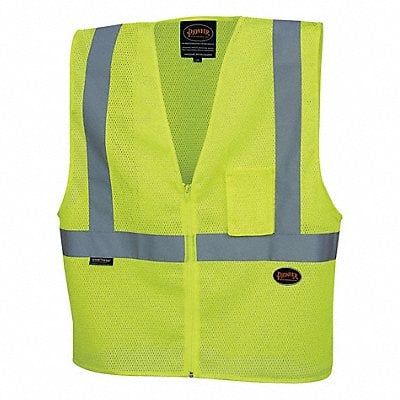 Safety Vest Mesh Hi-Vis Yellow M MPN:V1060360U-M