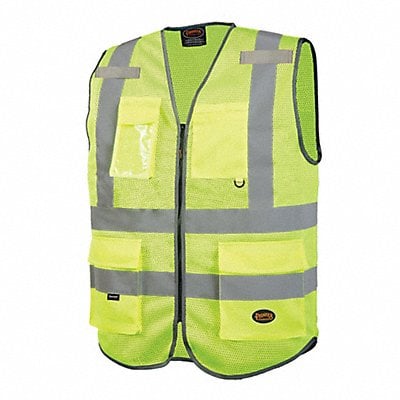 Multi Pocket Mesh Vest Green Large MPN:V1024860U-L