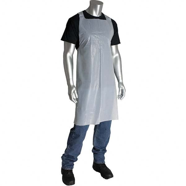 Chemical Resistant Bib Apron: Chemical-Resistant Grease-Resistant & Oil-Resistant, 28 x 46