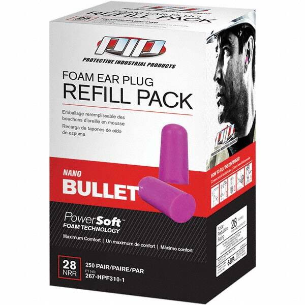 Earplug:  28.00 dB, Polyurethane, Bullet, Roll Down, Uncorded MPN:267-HPF310-1