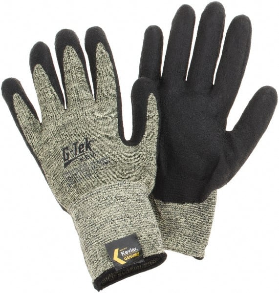 Cut-Resistant Gloves: Size 2XL, ANSI Cut A7, Kevlar MPN:09-K1600/XXL