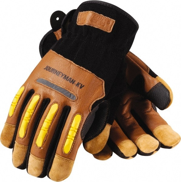 Size XL Leather/Spandex/Lycra/Kevlar Work Gloves MPN:120-4100/XL