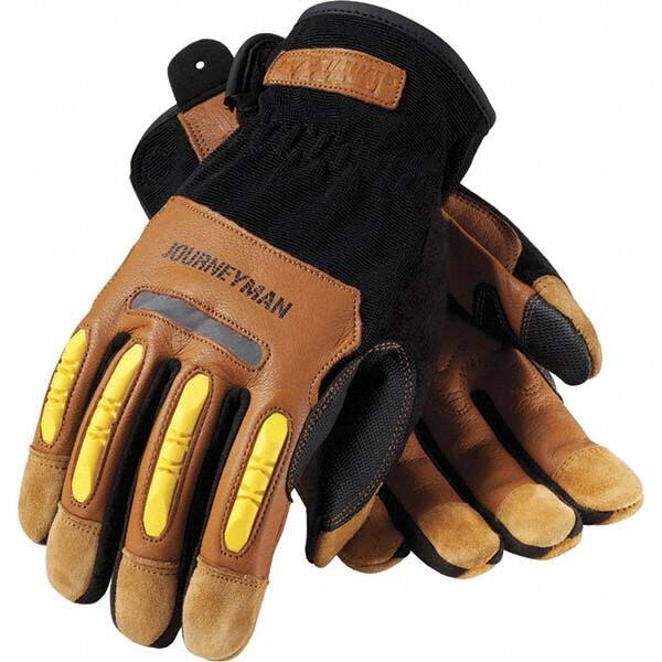 General Purpose Work Gloves: Small, Goatskin Leather MPN:120-4200/S