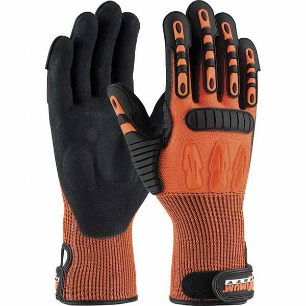 Puncture-Resistant Gloves:  Size X-Large, ANSI Cut N/A, ANSI Puncture 4, Nitrile, MPN:120-5150/XL