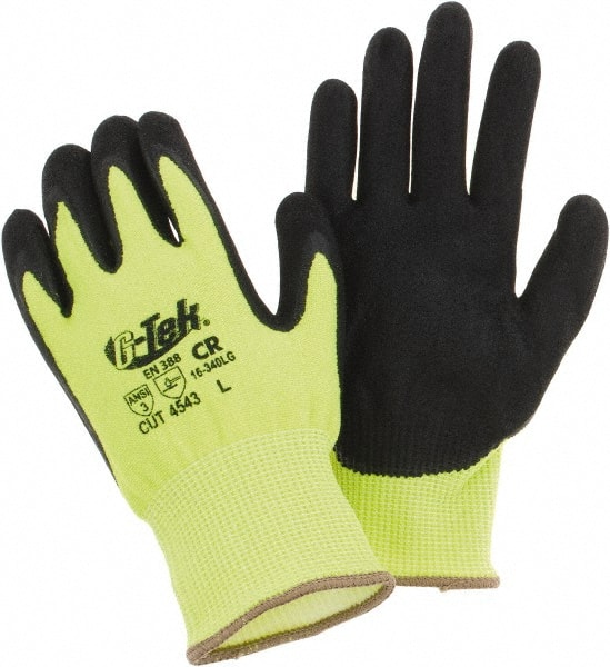 Cut-Resistant Gloves: Size L, ANSI Cut A3, Synthetic MPN:16-340LG/L