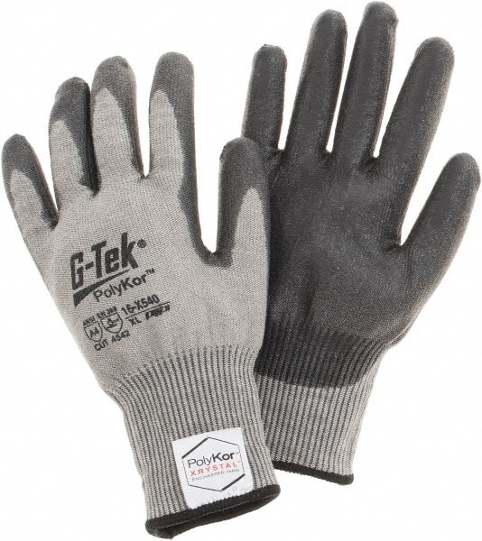 Cut-Resistant Gloves: Size XL, ANSI Cut A4, Polyurethane, Synthetic MPN:16-560/XL