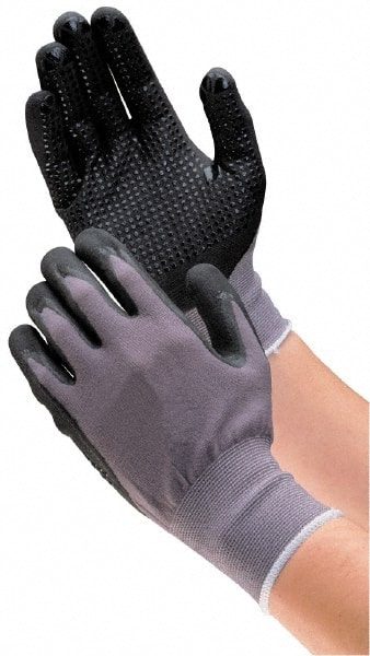 General Purpose Work Gloves: 2X-Small, Nitrile Coated, Polyethylene Blend MPN:34-844/XXS