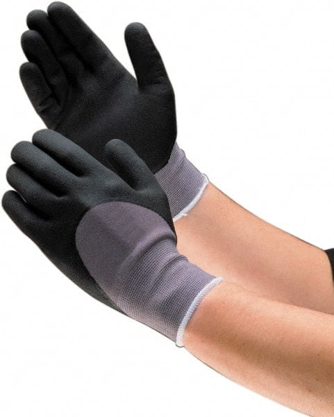 General Purpose Work Gloves: 2X-Small, Nitrile Coated, Nylon MPN:34-875/XXS