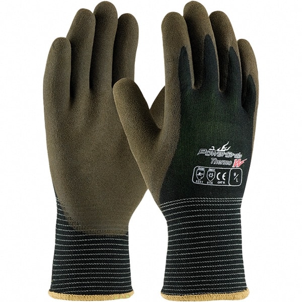 General Purpose Work Gloves: Medium, Latex Coated, Polyester MPN:41-1430/M
