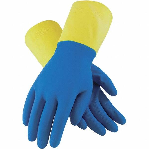 Chemical Resistant Gloves: X-Large, 28 mil Thick, Neoprene Over Latex, Unsupported MPN:52-3672/XL