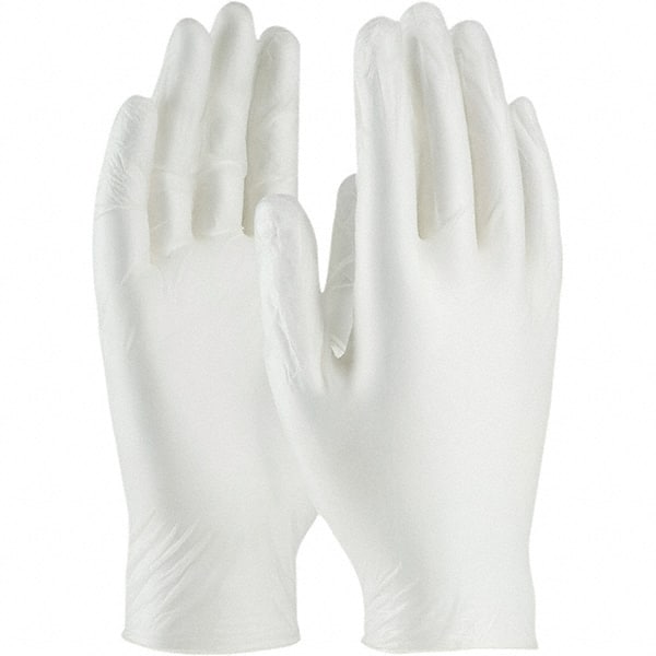 Disposable Gloves: 2X-Large, 4 mil Thick, Vinyl, Powdered, Industrial Grade MPN:64-V2000/XXL