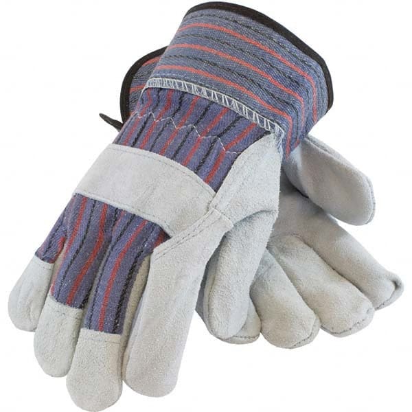 General Purpose Work Gloves: X-Large, Cowhide Leather MPN:84-7532/XL