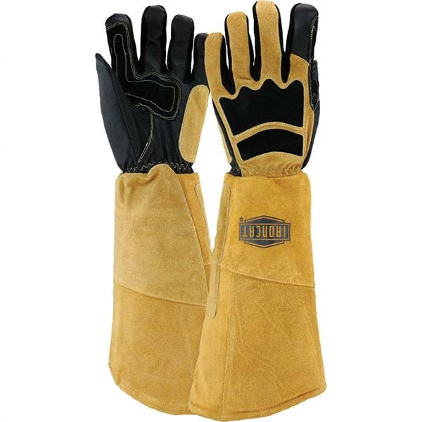 Welding Gloves: Leather, Stick Welding Application MPN:9070/2XL
