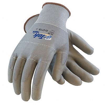 Coated Gloves L Gray PK12 MPN:33-GT125/L