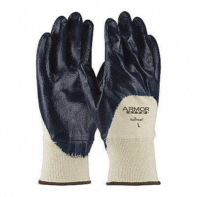 Coated Supported Gloves Blu L PK12 MPN:56-3170/L