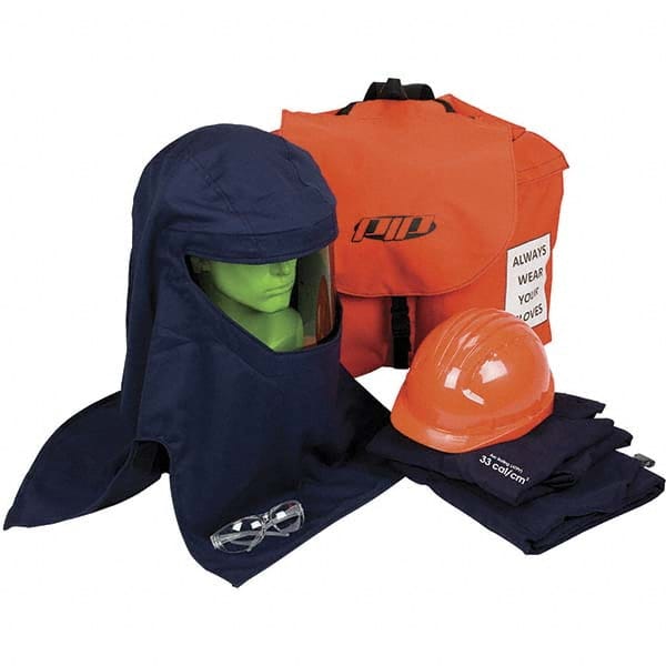 Arc Flash Clothing Kit: 4X-Large, Hard Hat & Overall MPN:9150-21712/4XL