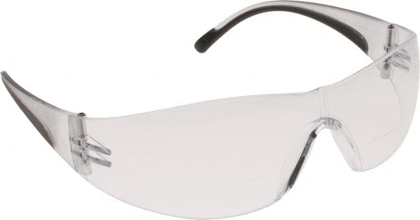 Magnifying Safety Glasses: +1.25, Clear Lenses, Scratch Resistant, ANSI Z87.1+ MPN:250-27-0012