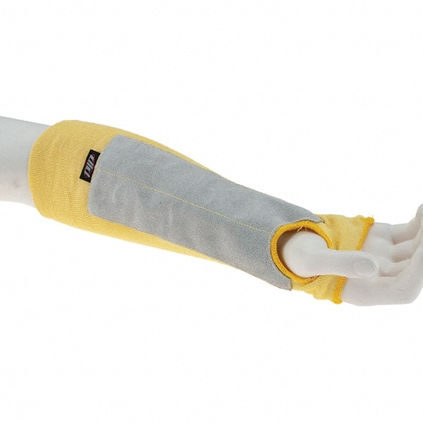 Cut-Resistant Sleeves: Size Universal, Yellow, ANSI Cut A3 MPN:10-KS14TOLP
